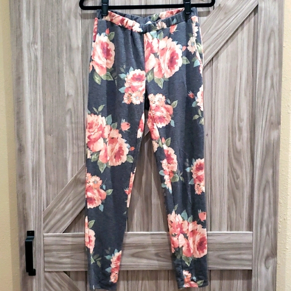 Floral Joggers - Picture 1 of 4